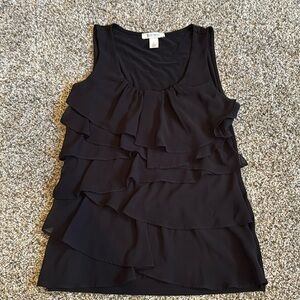 White House Black Market Sleeveless Blouse size Medium